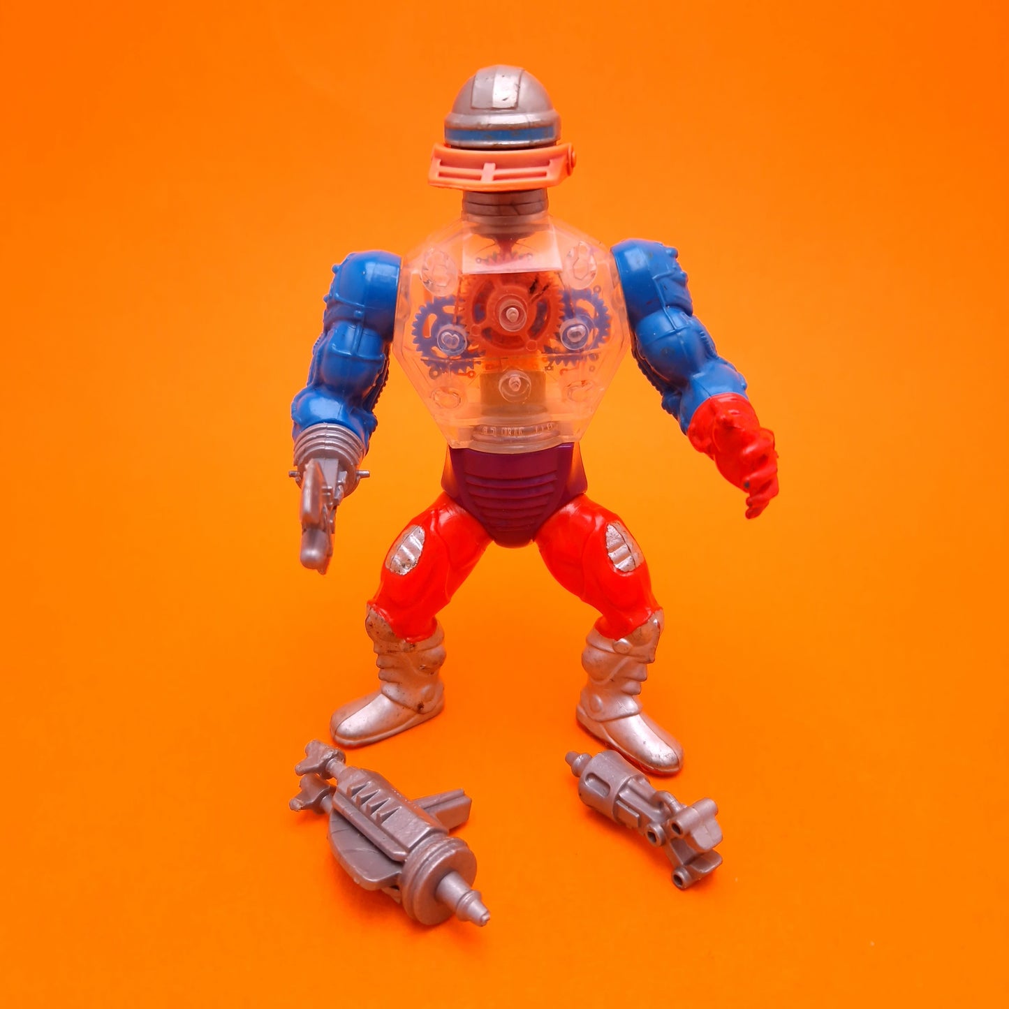 GHOSTBUSTERS ☆ WINSTON ZEDDMORE SCREAMING HEROES Figure COMPLETE ☆ Loose 80s Kenner Original