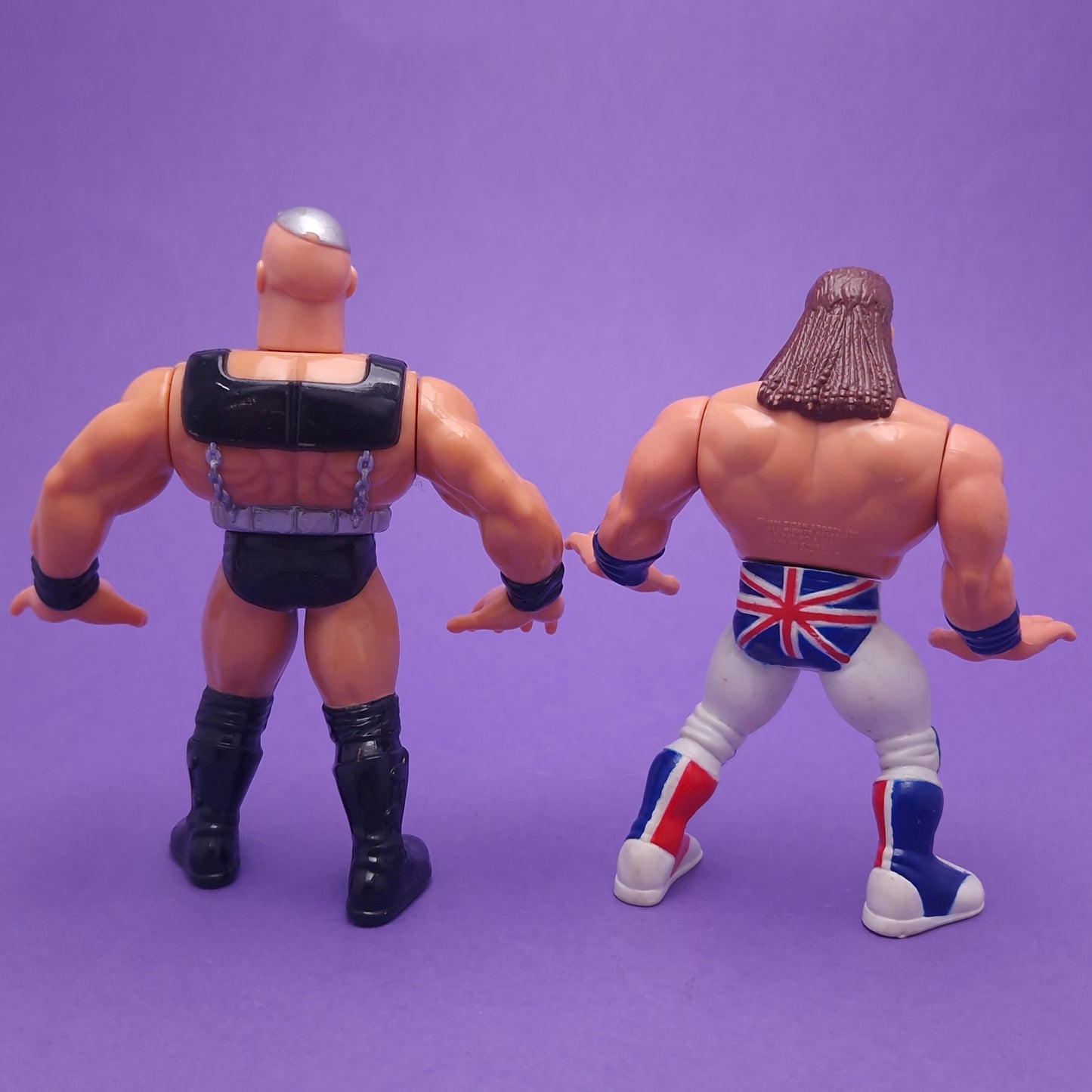 WWF HASBRO ☆ 5x Bundle BOSS MAN BULLDOG WARLORD Vintage Wrestling Figure ☆ Original 90s