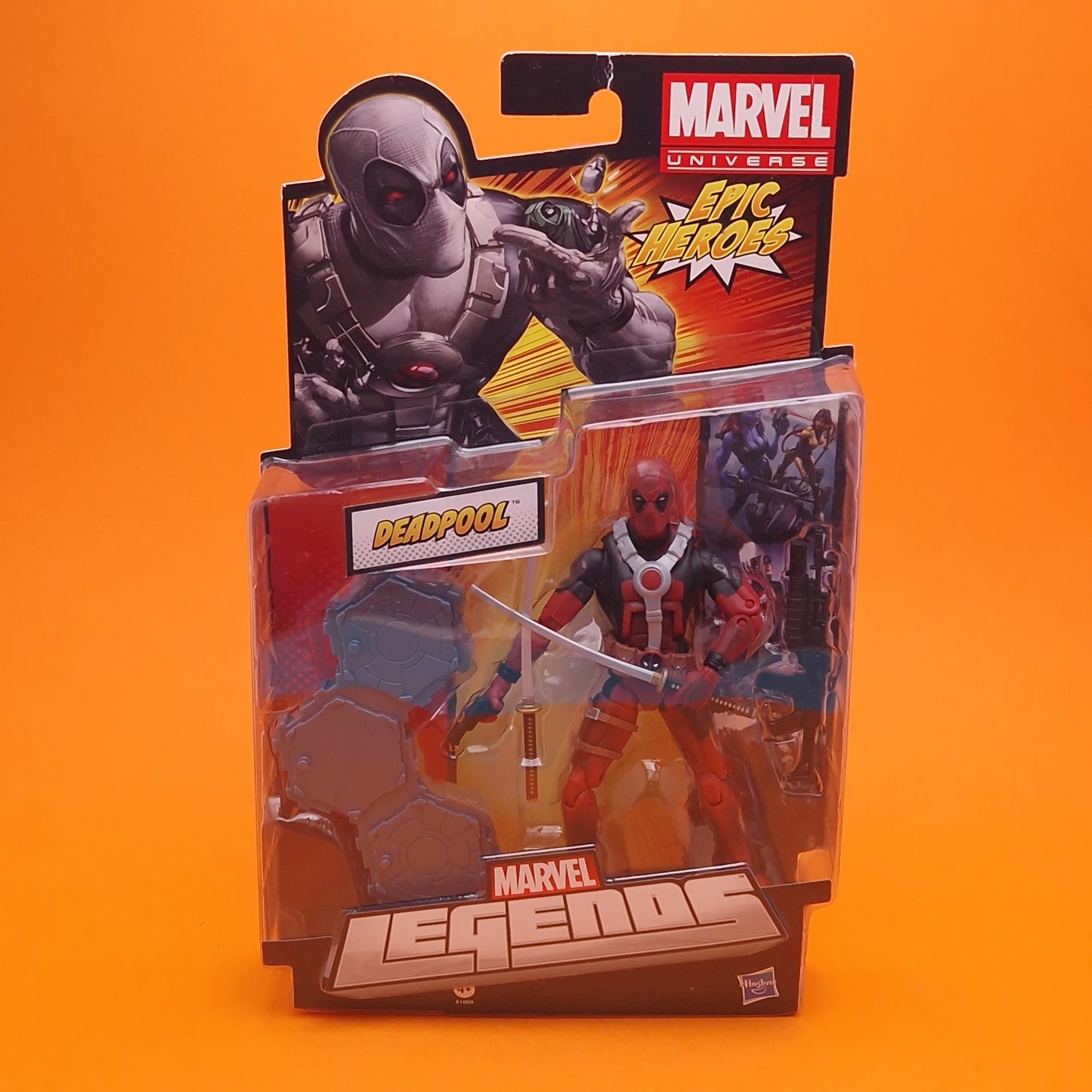 MARVEL LEGENDS ☆ DEADPOOL EPIC HEROES Figure ☆ MISB Sealed Boxed Red 2012