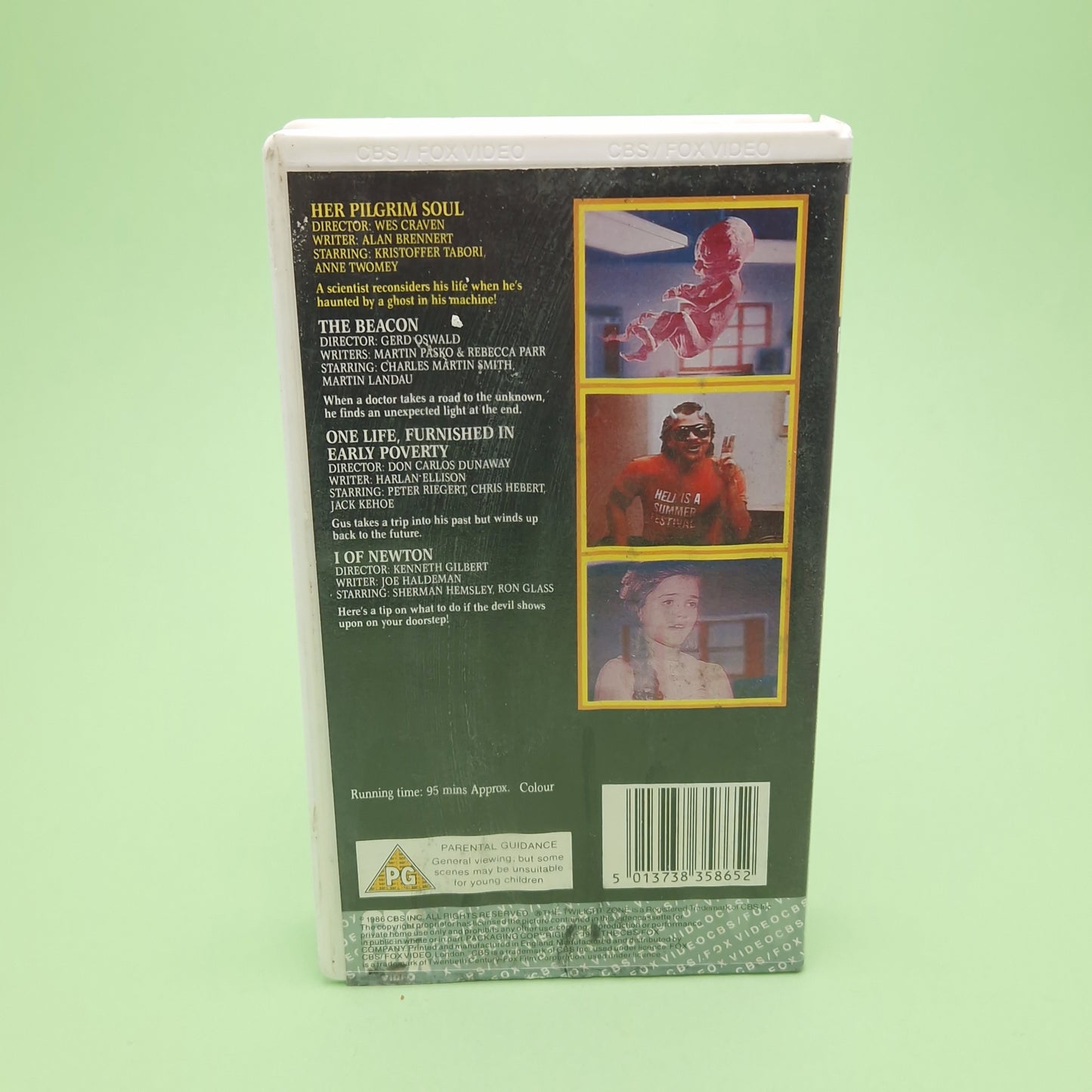 VHS Video ☆ HER PILGRIM SOUL THE TWILIGHT ZONE ☆ Vol Six PG Vintage