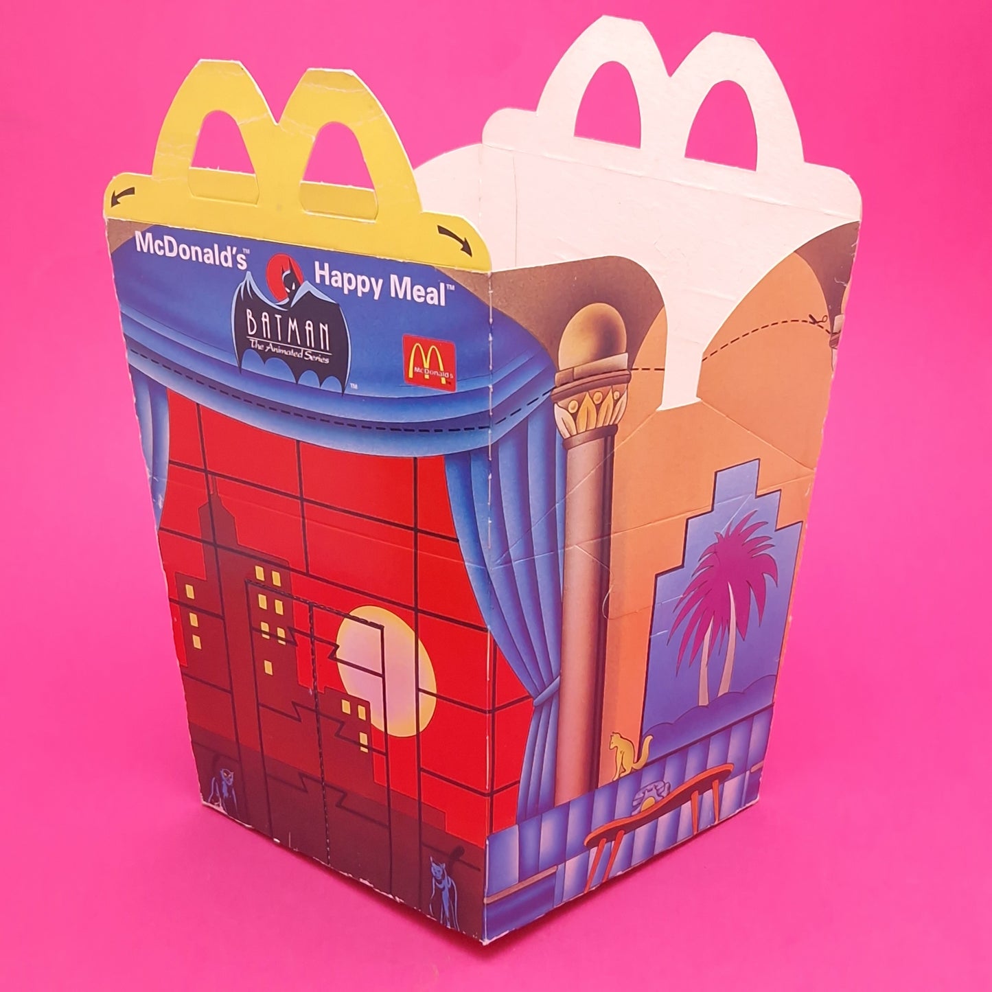 MCDONALDS ☆ BATMAN THE ANIMATED SERIES Figures & Boxes ☆ 90s Happy Meal