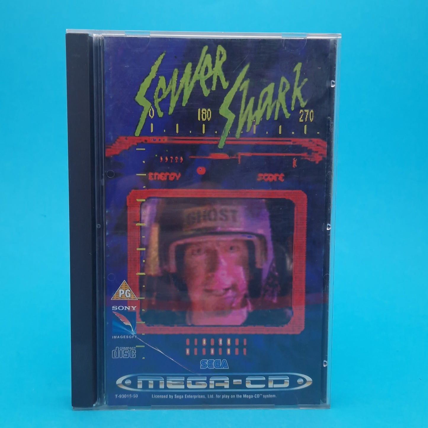 SEGA MEGA-CD ☆ SEWER SHARK ☆ Vintage Retro Game Boxed & Complete PAL CIB