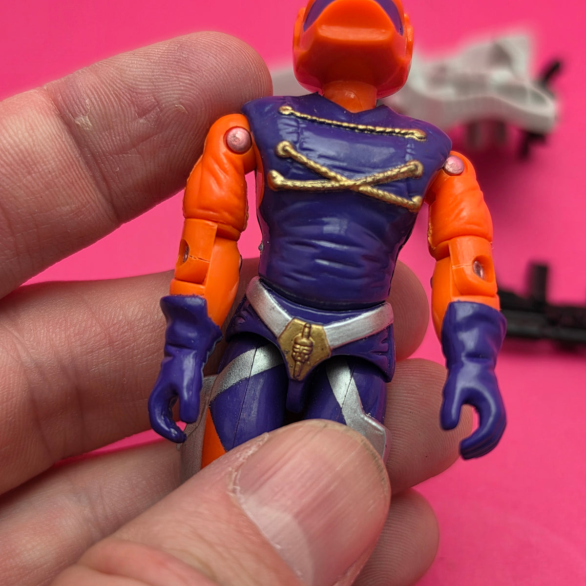 GI JOE ☆ ANNIHILATOR Action Figure Complete ☆ Action Force Hasbro 1989 Card