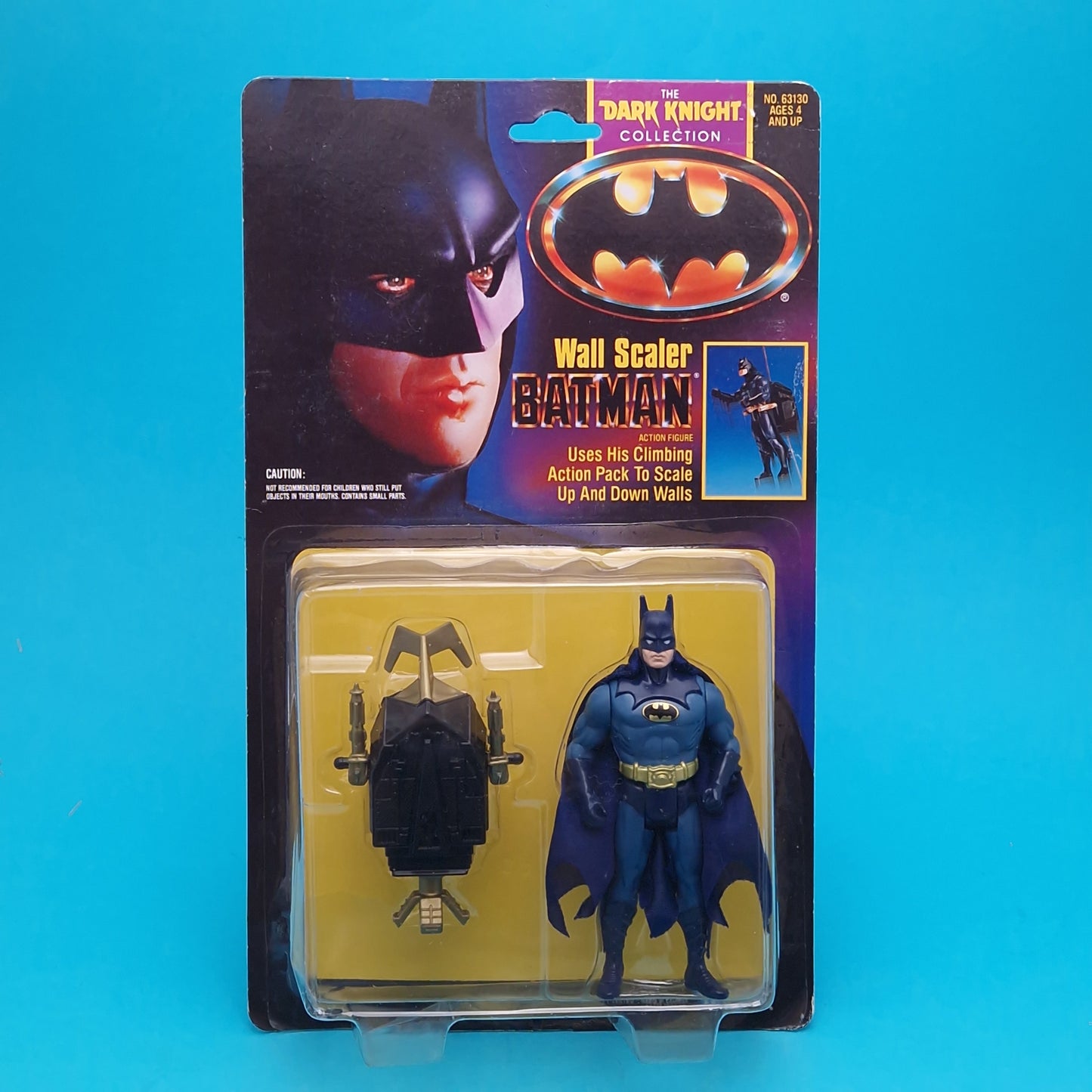 DARK KNIGHT COLLECTION ☆ WALL SCALER Figure ☆ Original 90s Carded Kenner