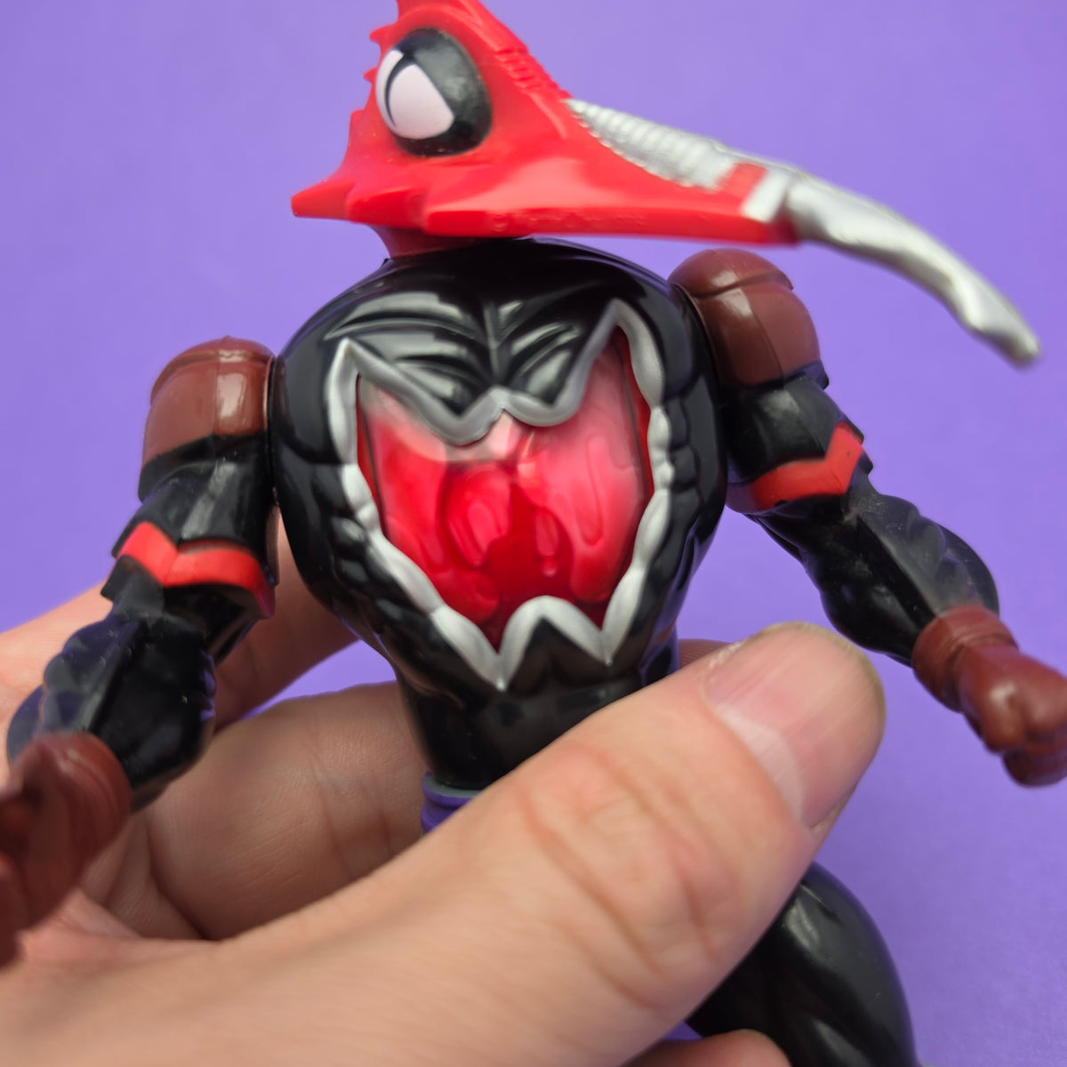 MASTERS OF THE UNIVERSE ☆ MOSQUITOR Vintage Figure ☆ MOTU card 80s Mattel