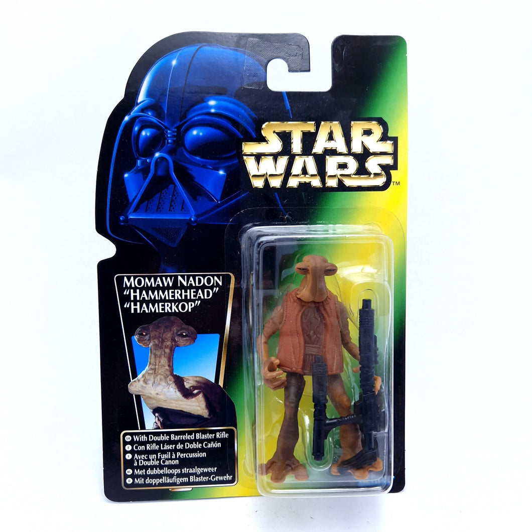 POTF ☆ HAMMERHEAD MOMAW NADON Power of The Force  Star Wars Figure ☆ Carded MOC Sealed 90's