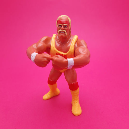 WWF HASBRO ☆ HULK HOGAN Bear Hug Vintage Wrestling Figure ☆ Original 90s Series 2