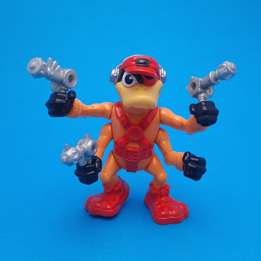 BUCKY O'HARE ☆ DEADEYE DUCK Silver Action Figure ☆ Loose Vintage Hasbro 90s