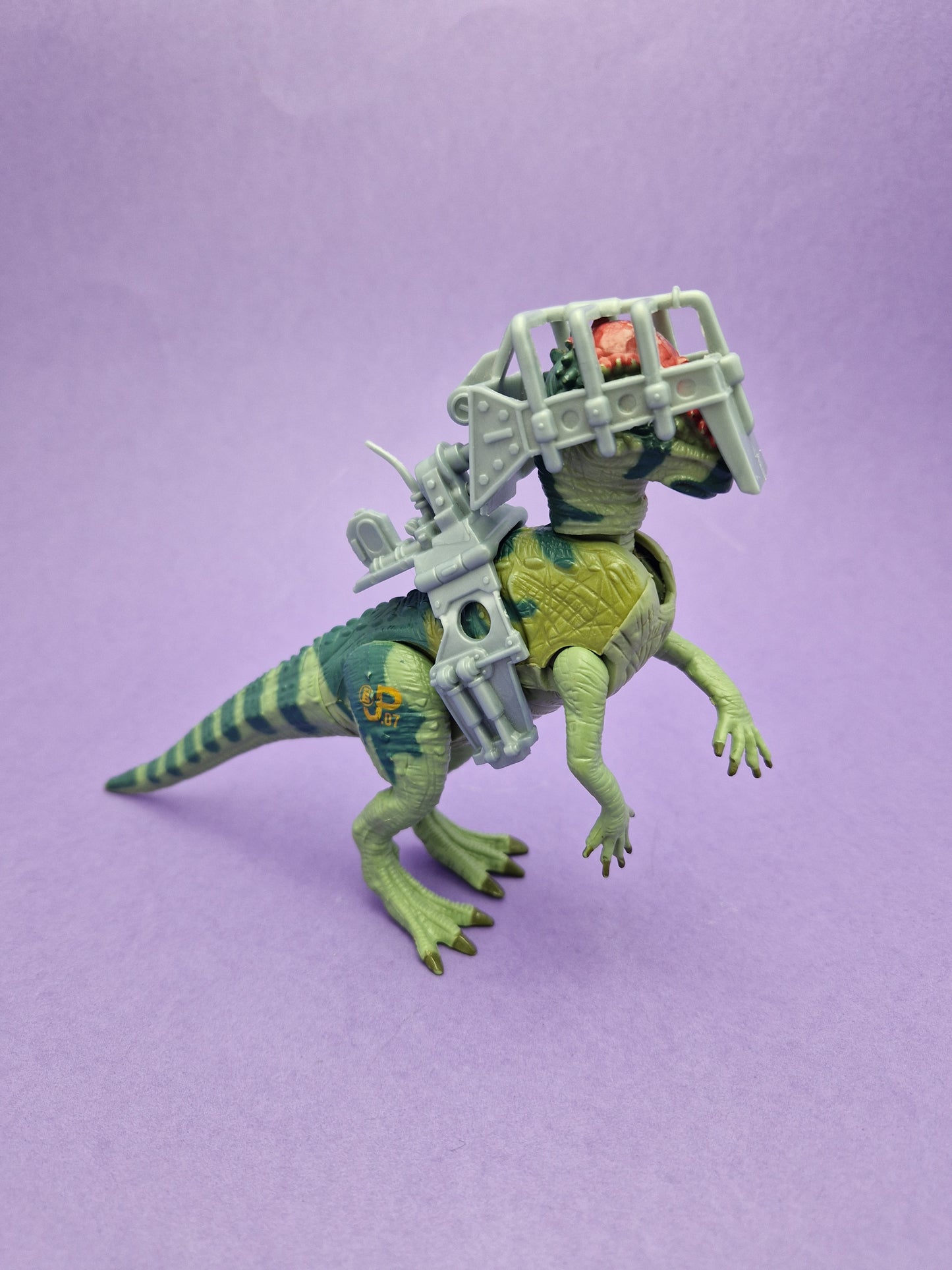 JURASSIC PARK THE LOST WORLD ☆ RAM HEAD Pachycephalosaurus Dino Vintage Figure ☆ Kenner Loose