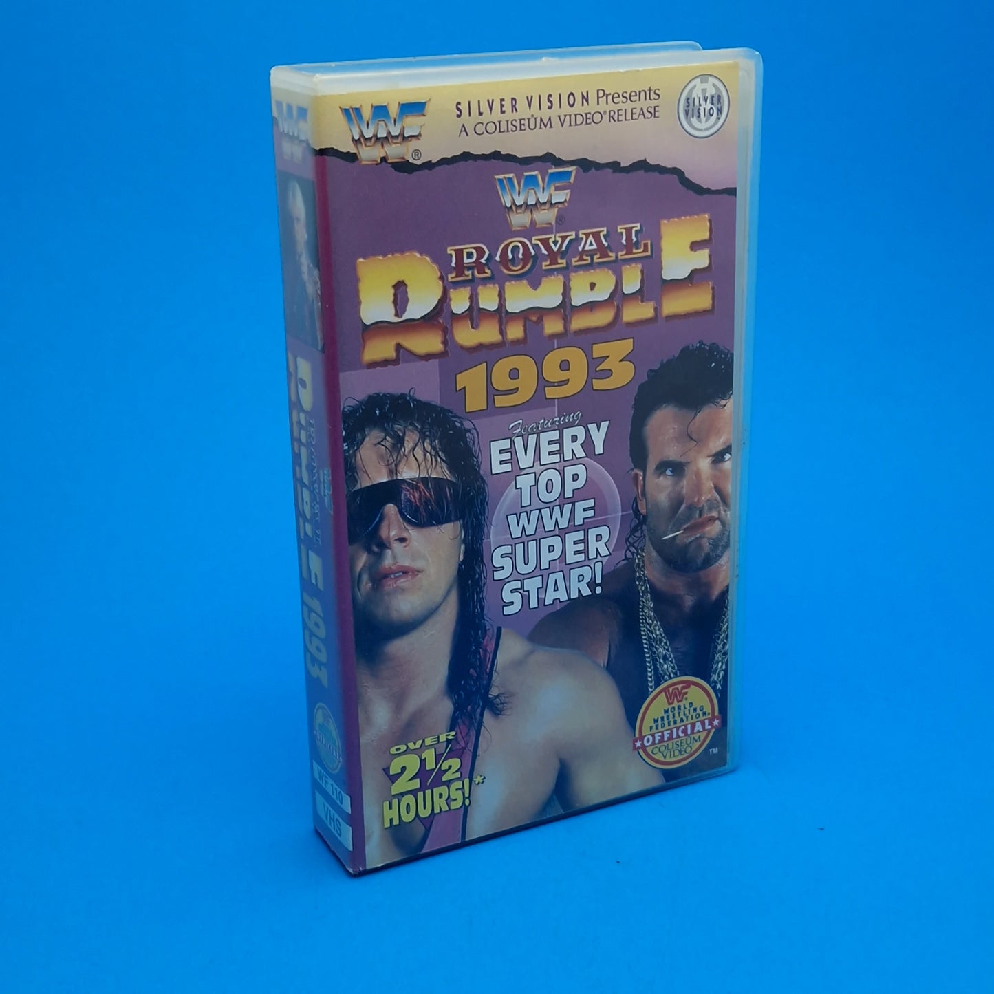 VHS Video ☆ WWF ROYAL RUMBLE 89 90 91 92 93 UK Tape Cassette ☆ Silver Vision Vintage PG