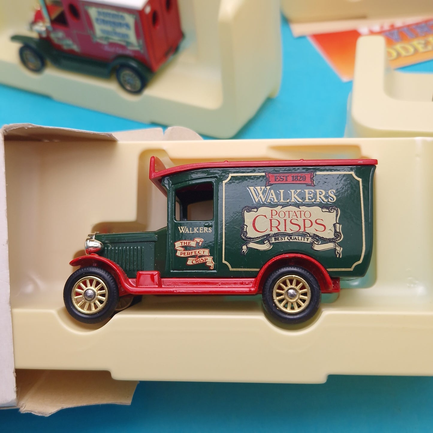 WALKERS LLEDO ☆ DAYS GONE BY Mail away cars x5 ☆ Vintage 90s Boxed