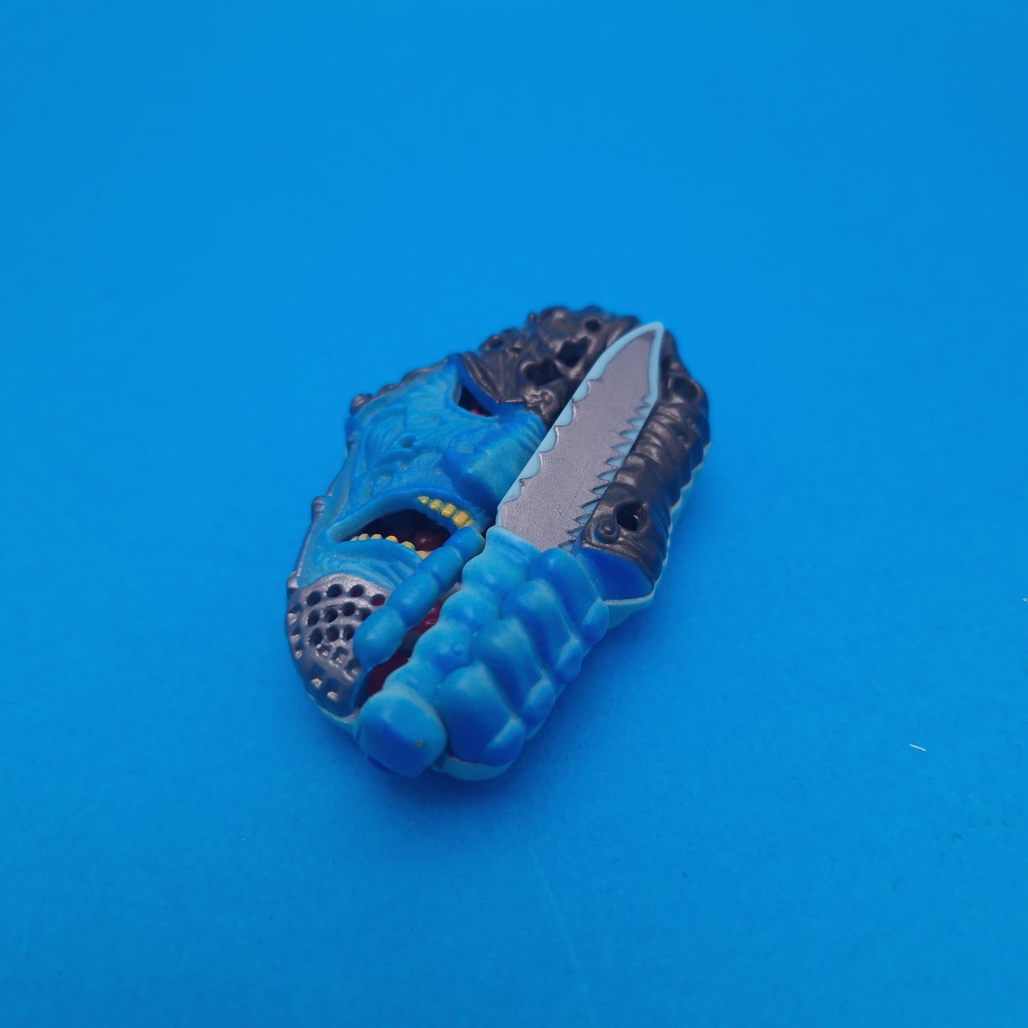 MIGHTY MAX ☆ ZOMBIE COMMANDO Monster Heads Vintage Figure Playset ☆ Complete