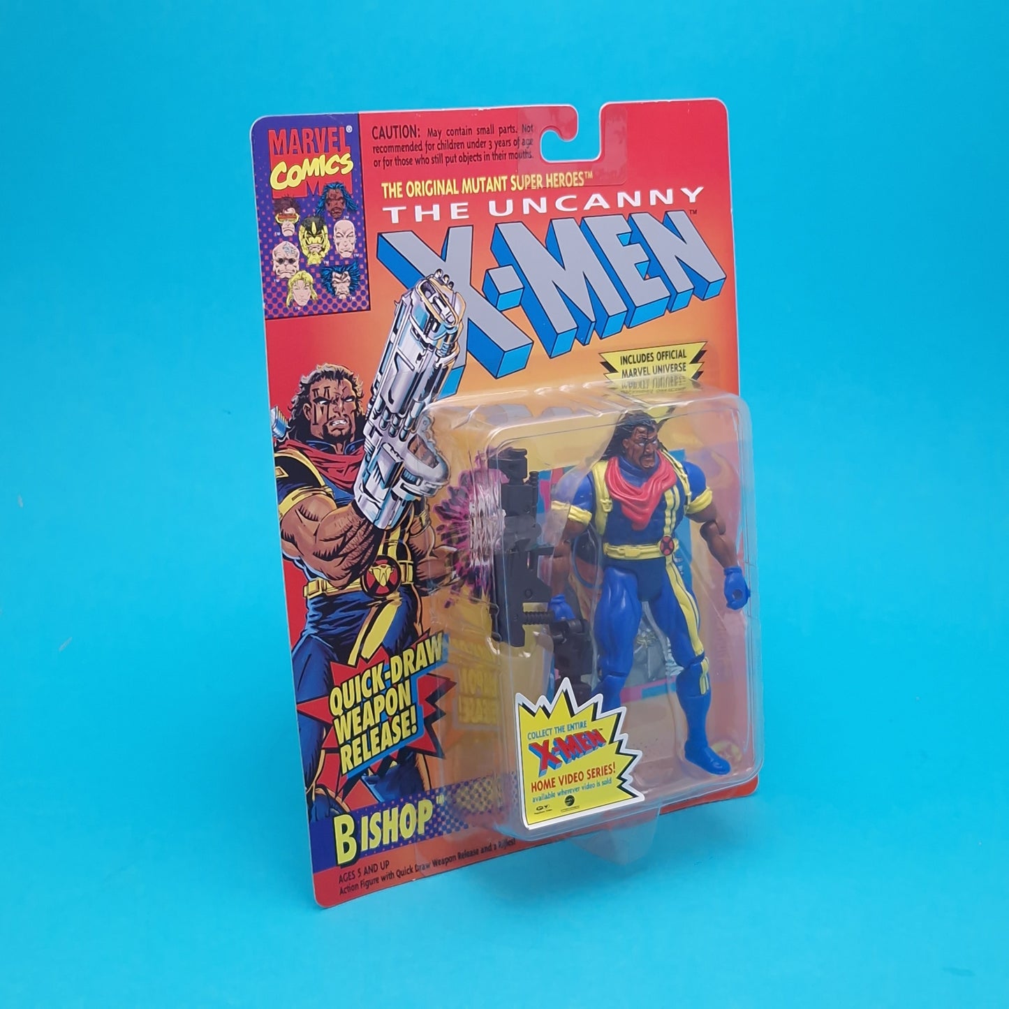 X-MEN ☆ BISHOP MARVEL Action Figure ☆ Vintage MOC Sealed Carded Toybiz 90s