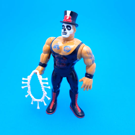 WWF HASBRO ☆ PAPA SHANGO BONES Vintage Wrestling Figure ☆ Series 6 90s Loose