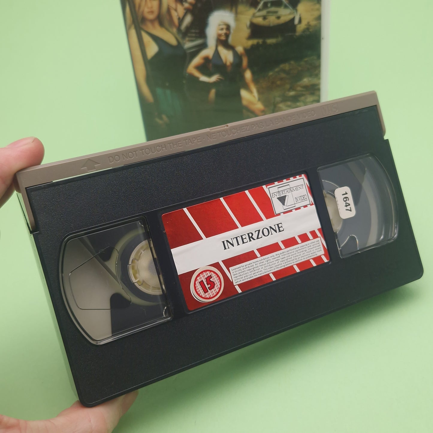 VHS Video ☆ INTERZONE ☆ Cult 80s Big Box Ex Rental Vintage 15