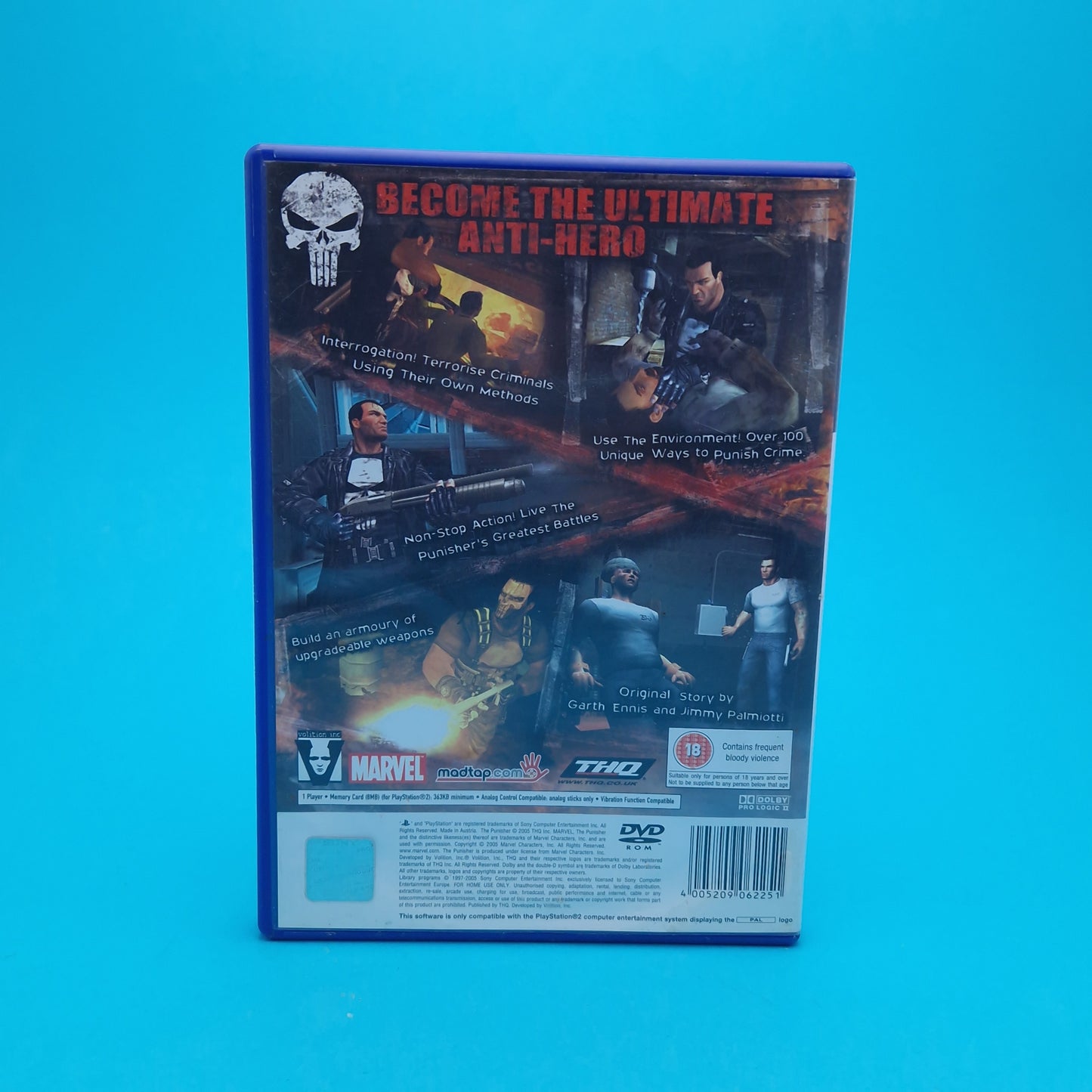 PLAYSTATION 2 ☆ THE PUNISHER ☆ Vintage Retro Game Boxed & Manual PAL PS2 18