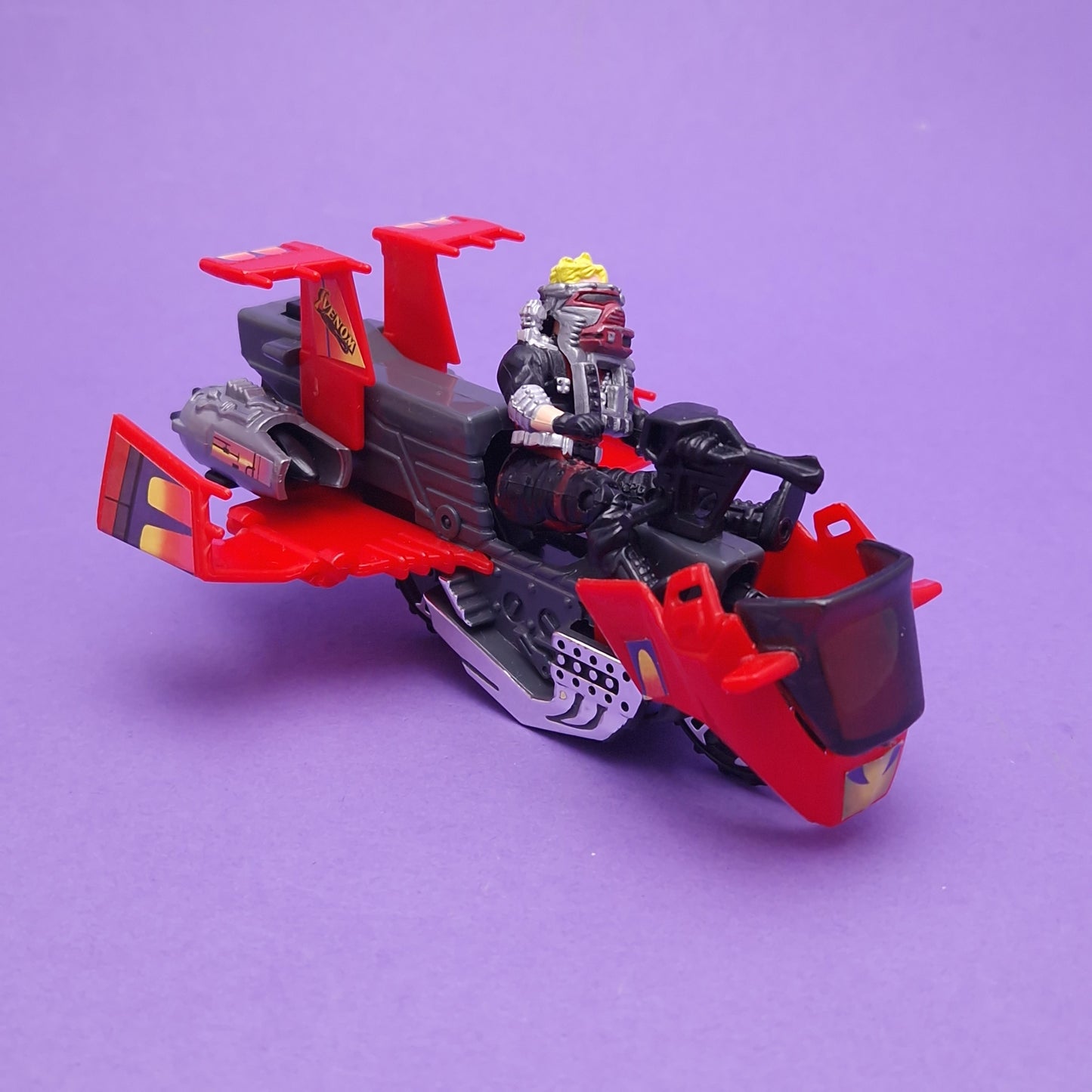 M.A.S.K ☆ VAMPIRE FLOYD MALLOY Figure Vehicle ☆ Complete Boxed 80s Kenner MASK Vintage