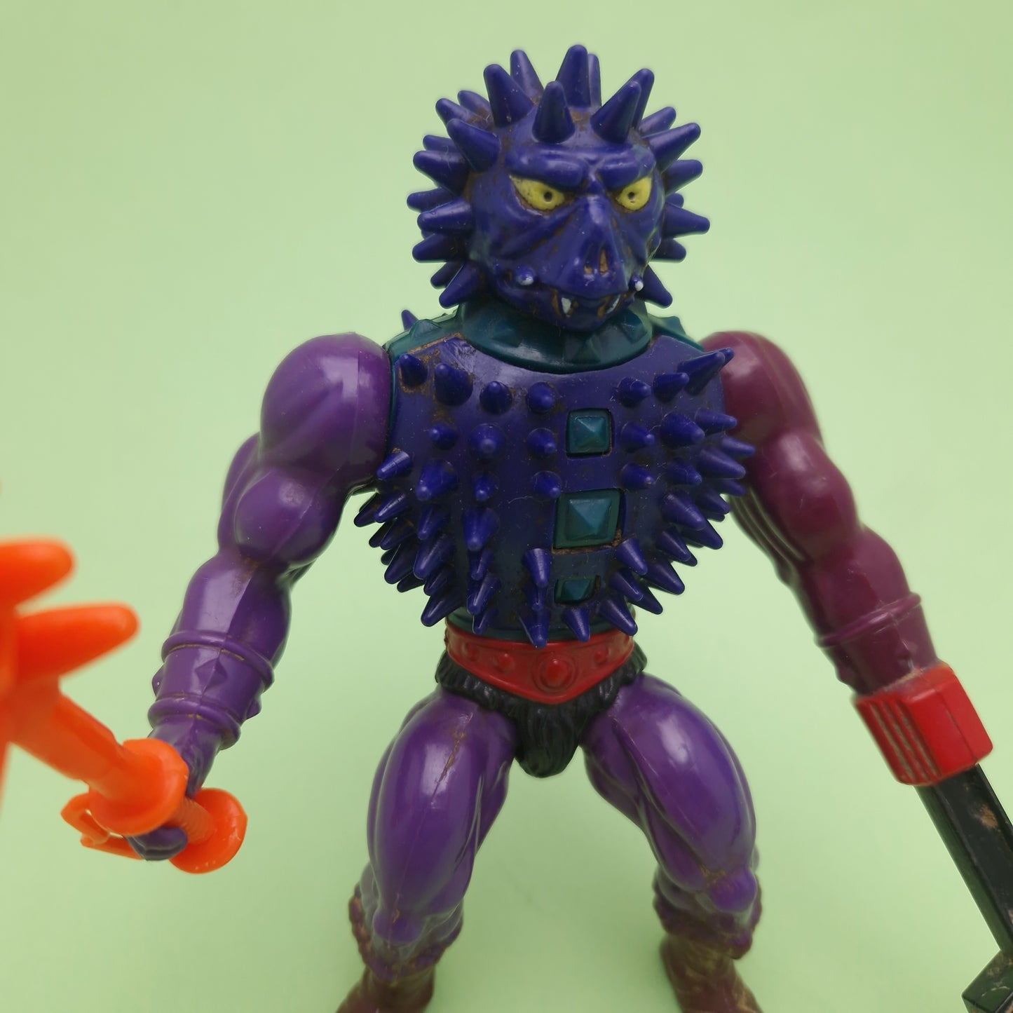 MASTERS OF THE UNIVERSE ☆ SPIKOR Vintage Figure ☆ MOTU Loose 80s Mattel Original