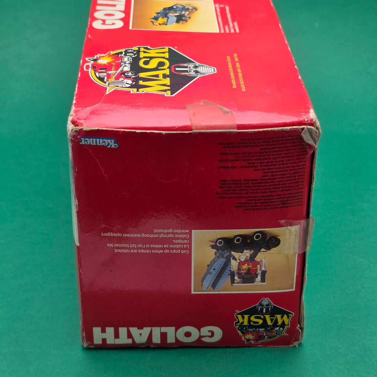 M.A.S.K ☆ GOLIATH Matt Trakker & Nevada ☆ BOXED Vintage MASK Kenner 80s