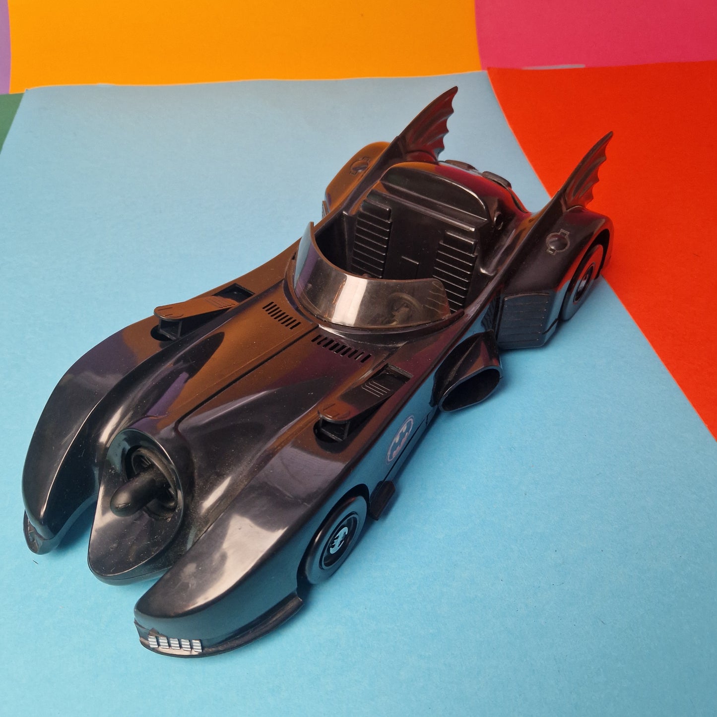 BATMAN 89 ☆ BATMOBILE BATMAN DC SUPER HEROES Figure Vehicle ☆ Original Boxed Toybiz 1989