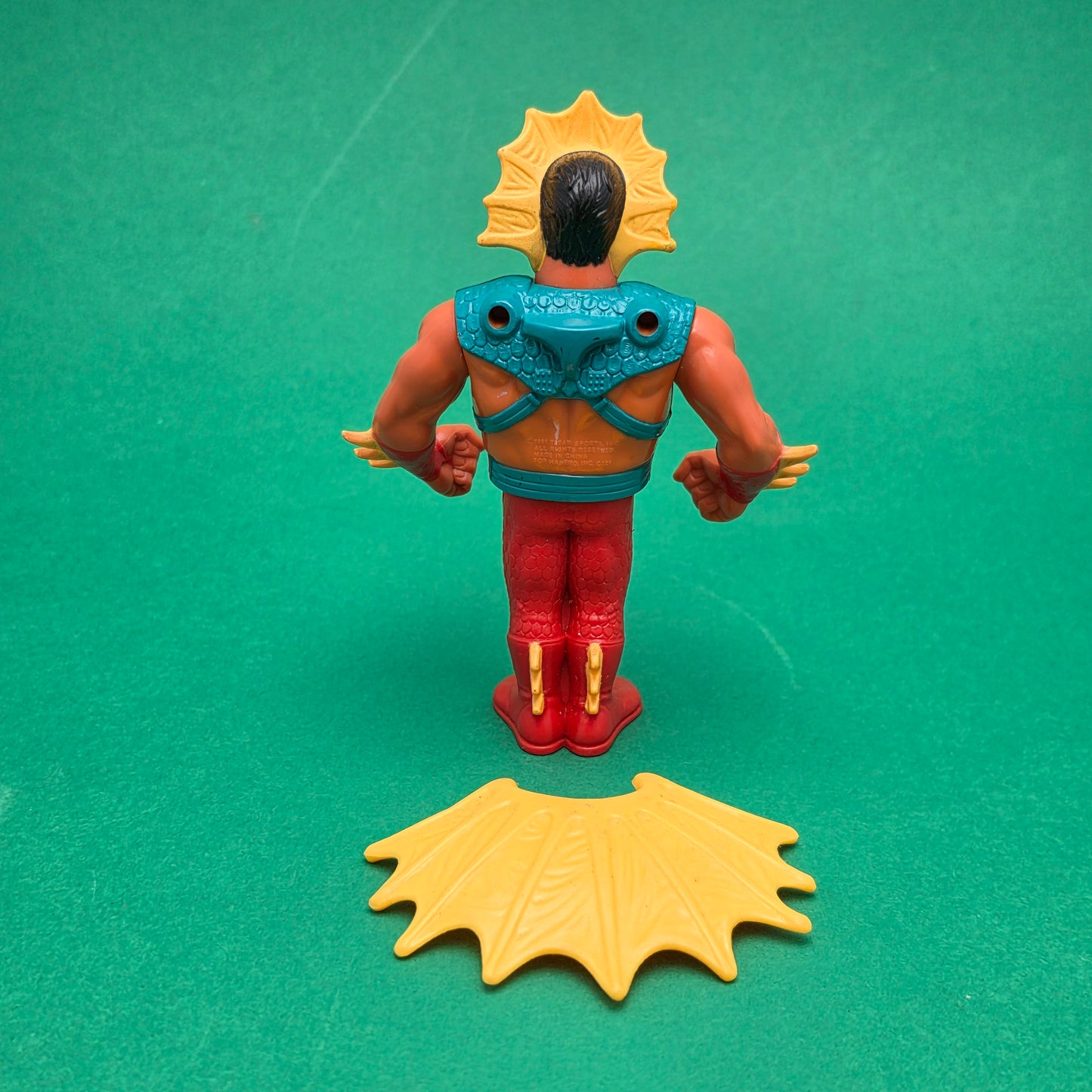 WWF HASBRO RICKY THE DRAGON STEAMBOAT & Cape Vintage Wrestling Figure ☆ 90s Series 4