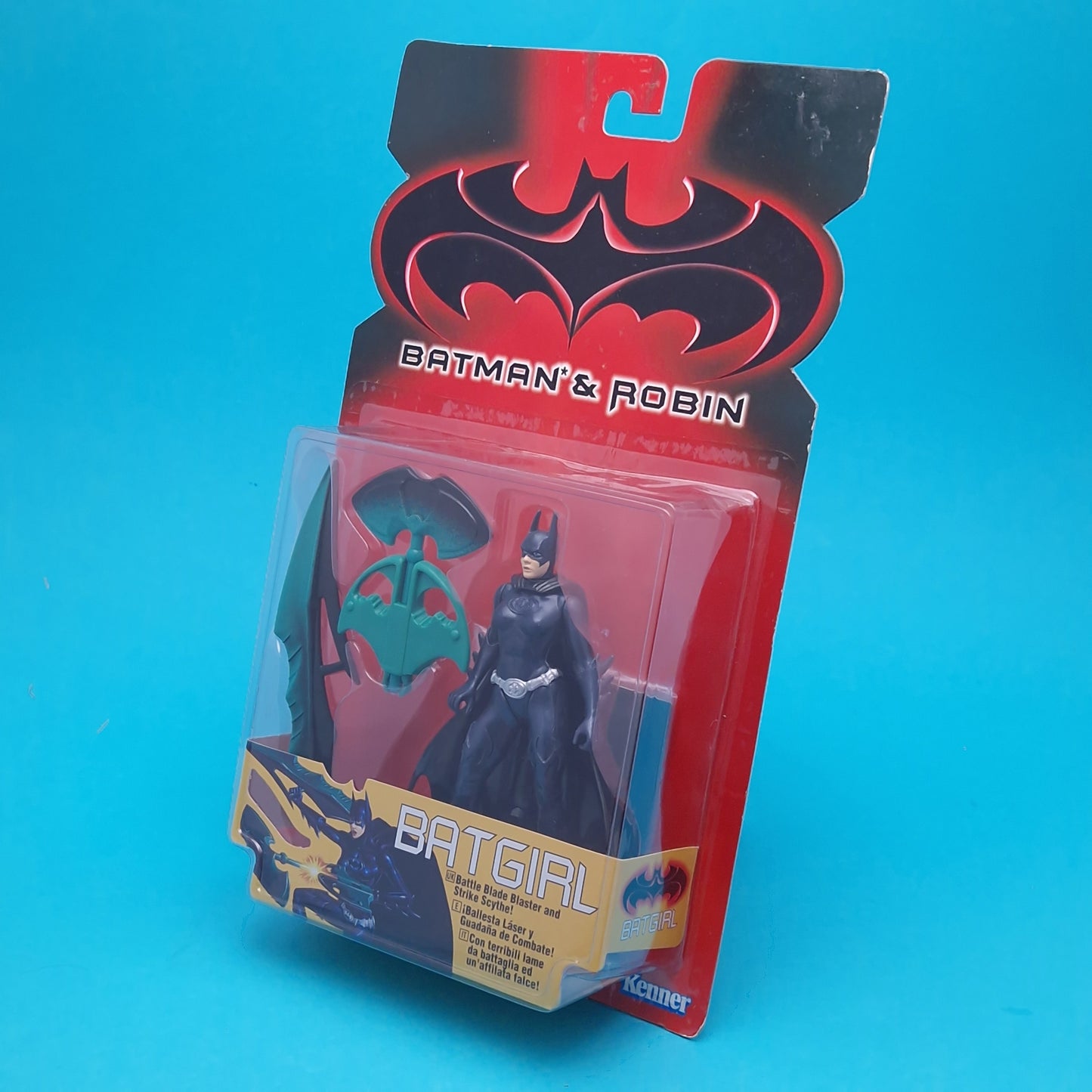 BATMAN & ROBIN ☆ BATGIRL Figure ☆ Original 90s Sealed Carded Kenner