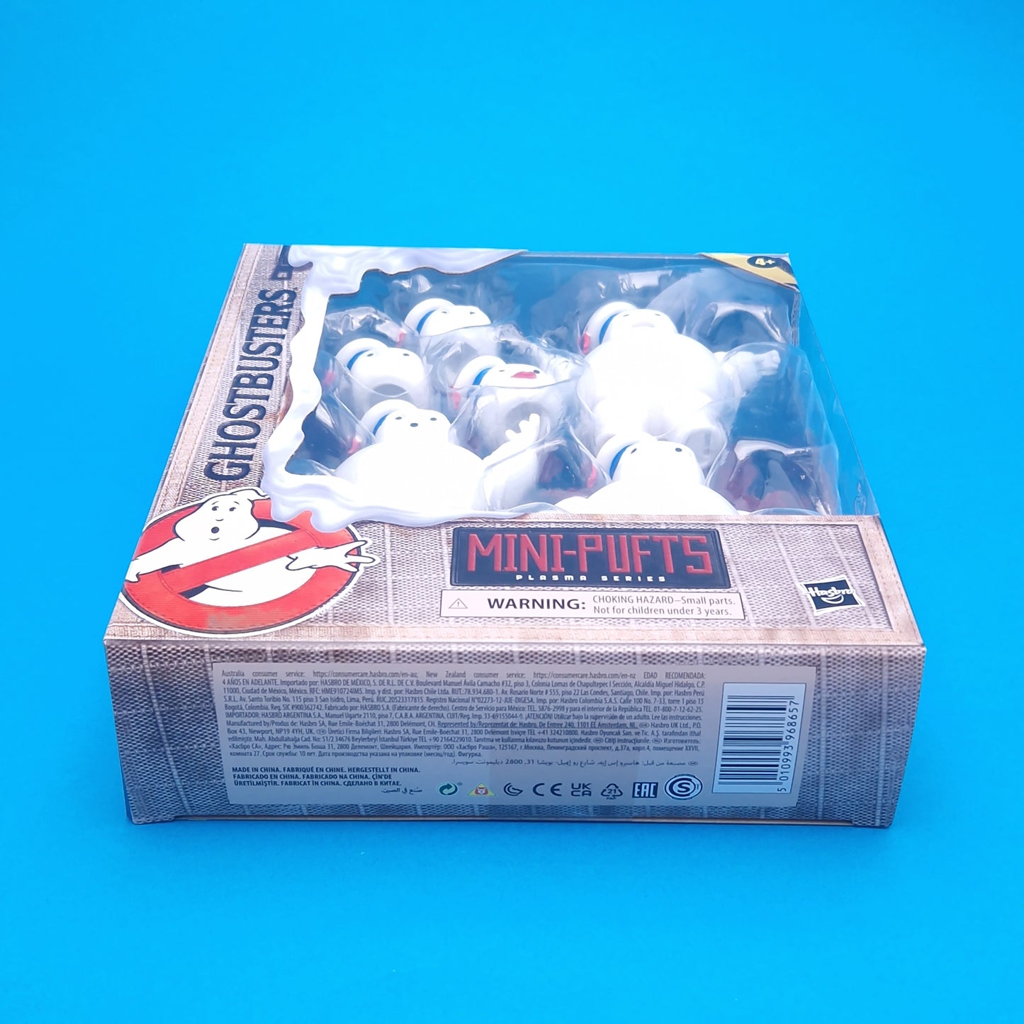 GHOSTBUSTERS ☆ 3-Pack MINI-PUFTS STAY PUFT MARSHMALLOW MAN Afterlife Plasma Series Figure ☆ MOC Sealed Carded 9 cm
