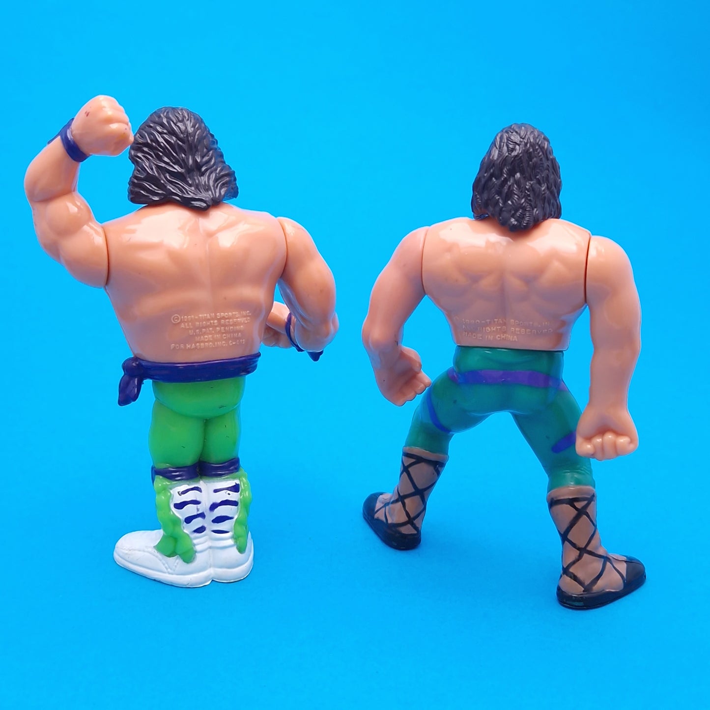 WWF HASBRO ☆ 7x Bundle JAKE DIBASE HULK HACKSAW Others Vintage Wrestling Figure ☆ Original 90s