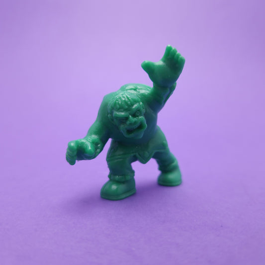 MONSTER IN MY POCKET ☆ #48 HUNCHBACK Pine Green Premium Figure ☆ Vintage Mini Figure