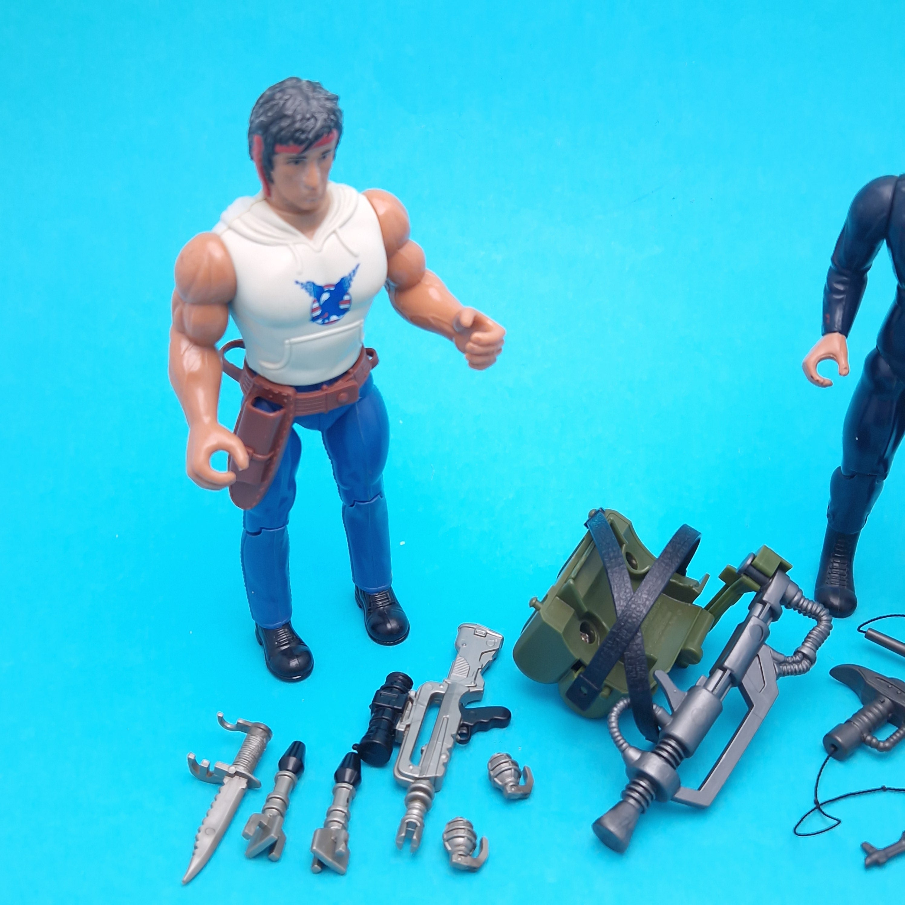 RAMBO: The Force of Freedom ☆ 1985 FIRE-POWER & GENERAL WARHAWK