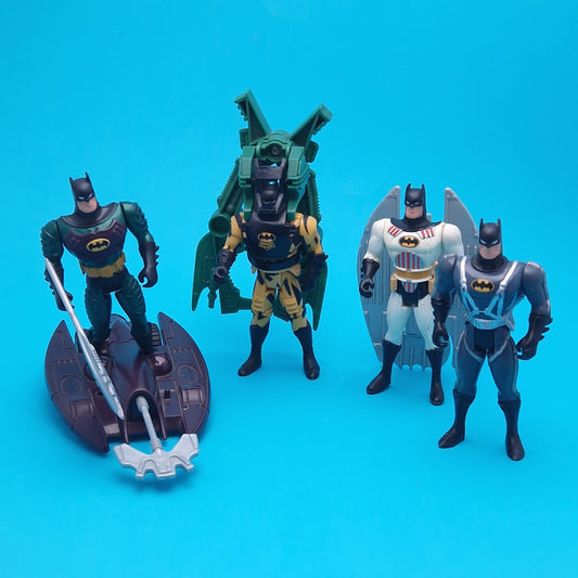 BATMAN THE ANIMATED SERIES ☆ Crime Squad Bundle Action Figure ☆ Vintage 90s Kennery)