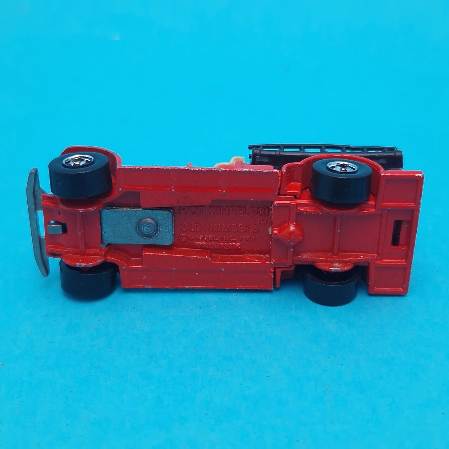 HOTWHEELS ☆ FIREENGINE 1980 Car Vehicle Old number 5 ☆ Diecast Car Vintage