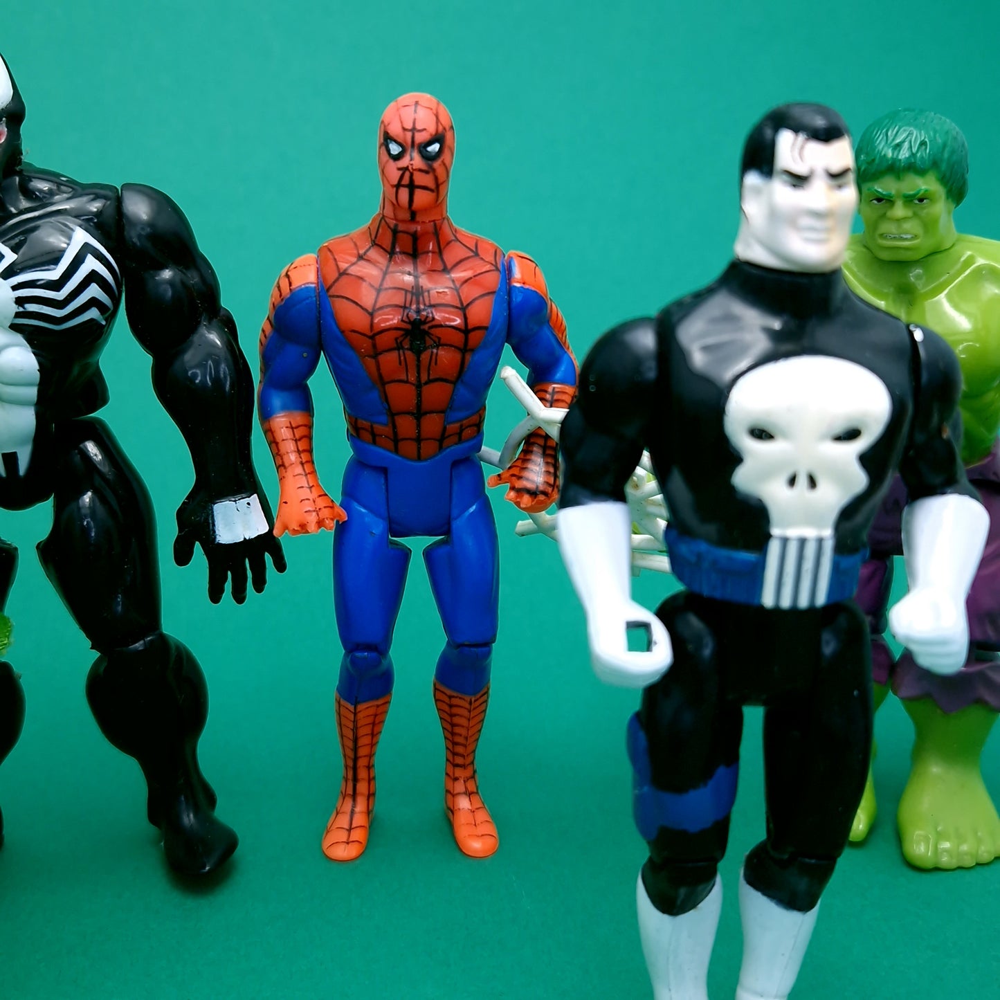 MARVEL SUPERHEROES Bundle Action Figure ☆ Vintage Original 90s Toybiz Loose