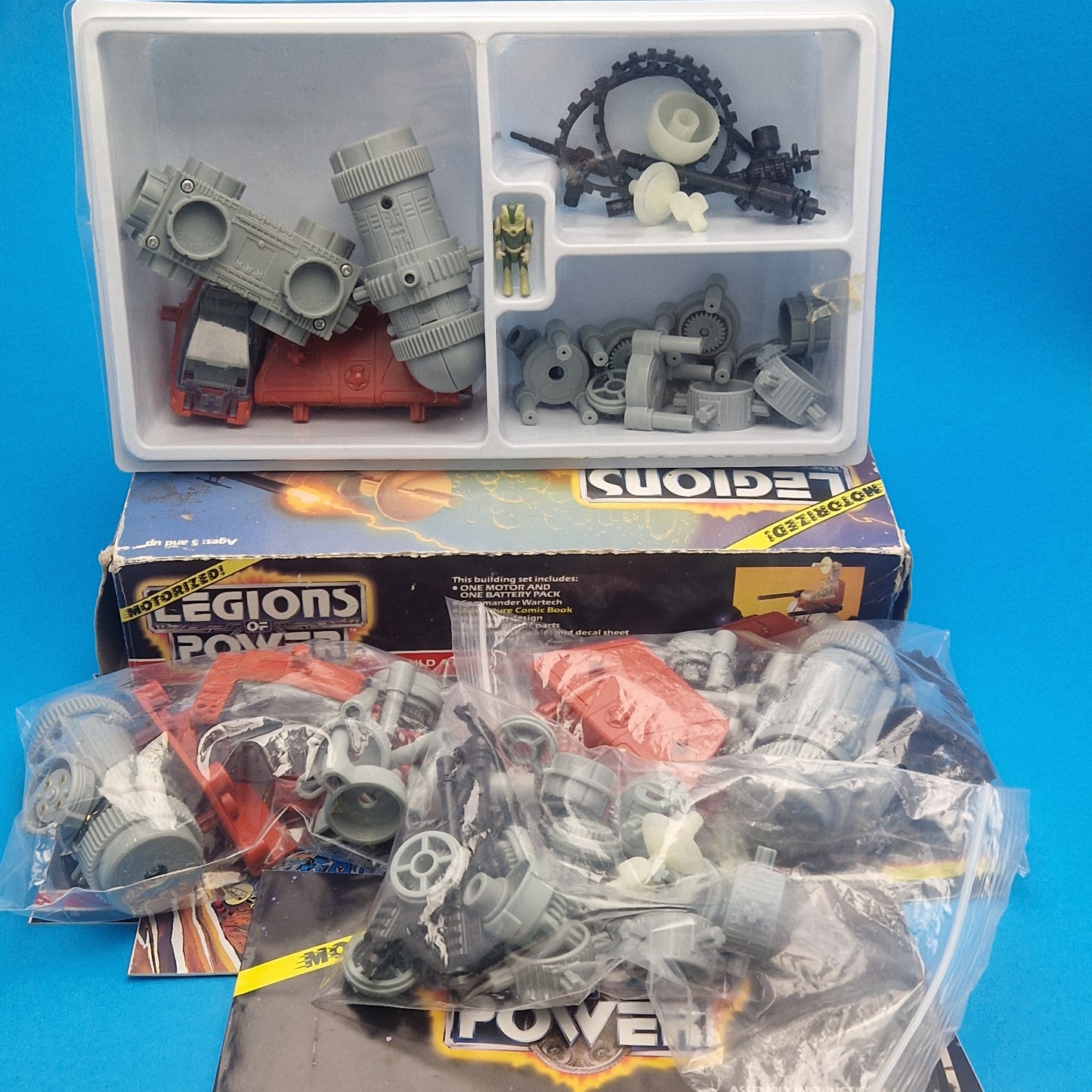 LEGIONS OF POWER ☆ TECH DYNASTY POWER MASTERS Playset ☆ Vintage Original 80s Tonka