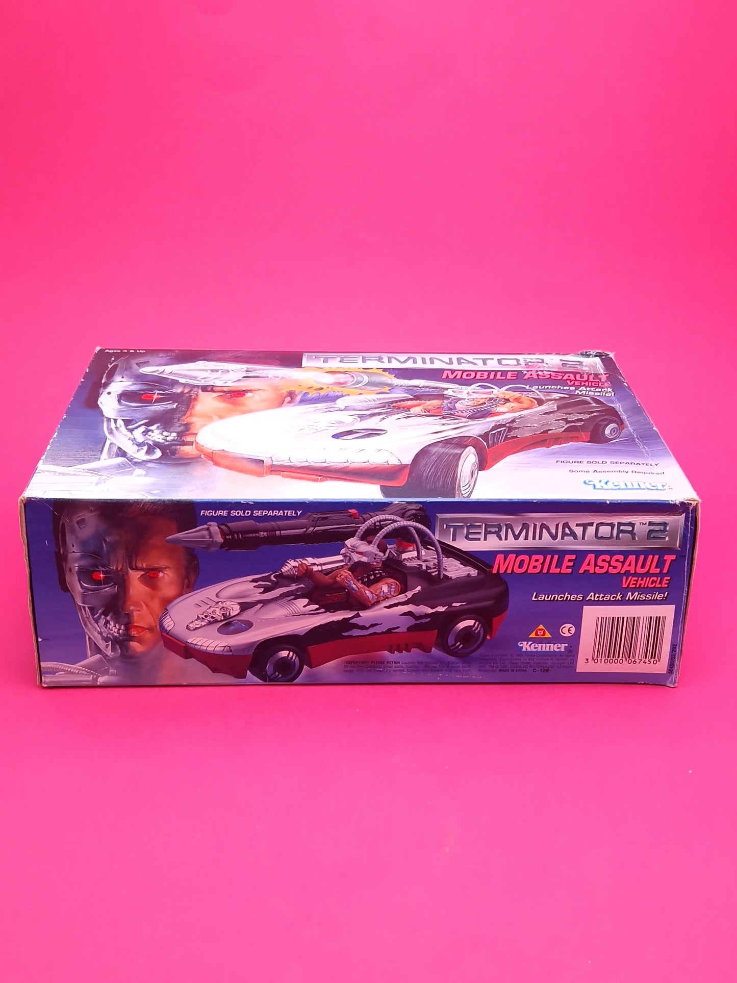 TERMINATOR 2 ☆ MOBILE ASSAULT VEHICLE For Figures ☆ 90's Boxed Kenner