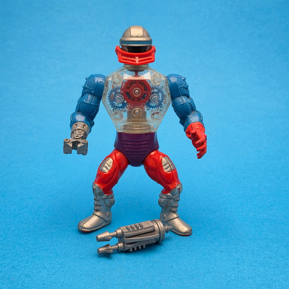 MASTERS OF THE UNIVERSE ☆ ROBOTO Vintage Figure ☆ MOTU Loose 80s Mattel