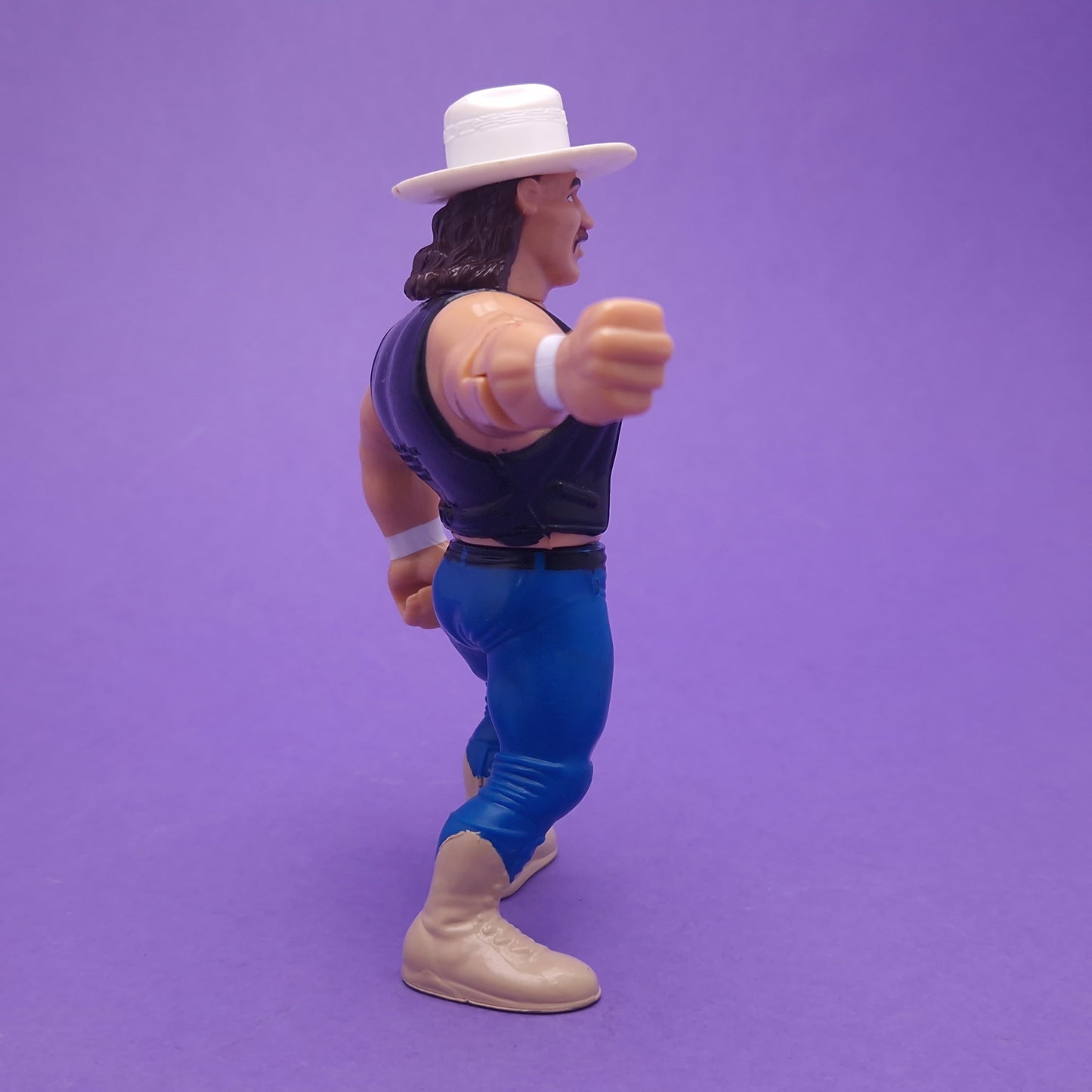 WWF HASBRO ☆ SMOKING GUNNS BILLY & BART GUNN Vintage Wrestling Figure ☆ Green Card Original 90s Series 11