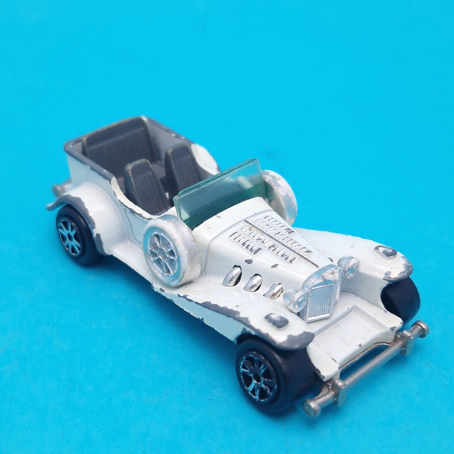 MAJORETTE ☆ EXCALIBUR 267 White Car Vehicle ☆ Diecast Car Vintage