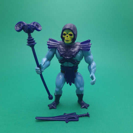 MASTERS OF THE UNIVERSE ☆ SKELETOR Complete Taiwan Vintage Figure ☆ MOTU Loose 80s Mattel