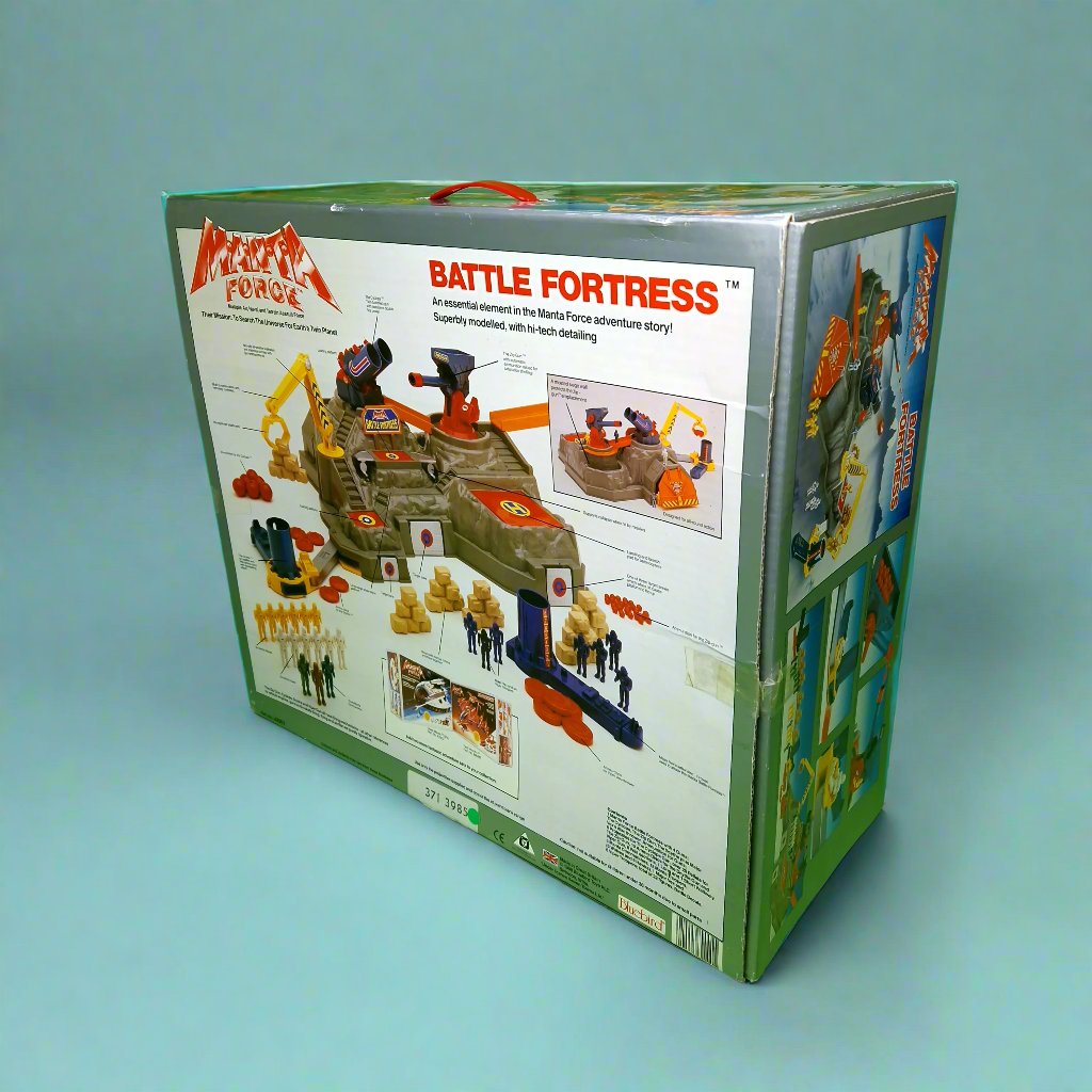 MANTA FORCE ☆ BATTLE FORTRESS Mini Figures ☆ BOXED Bluebird 80s