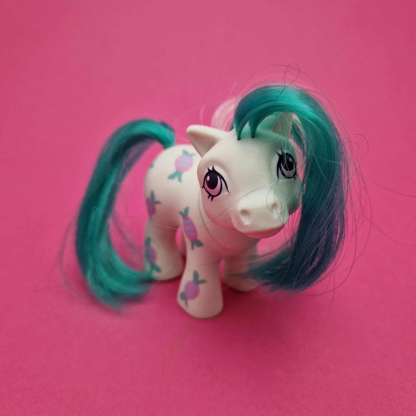 MY LITTLE PONY ☆ EURO SWEETIE BABY CANDY Vintage MLP Figure ☆ Loose 80s Hasbro