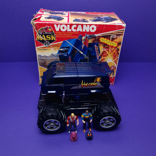 M.A.S.K ☆ VOLCANO Matt Trakker & Jacques La Fleur ☆ BOXED Vintage MASK Kenner 80s