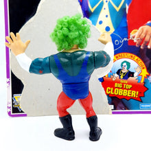 Load image into Gallery viewer, WWF HASBRO DOINK THE CLOWN Vintage Wrestling Figure ☆ Backing Card Original 90s Series 9
