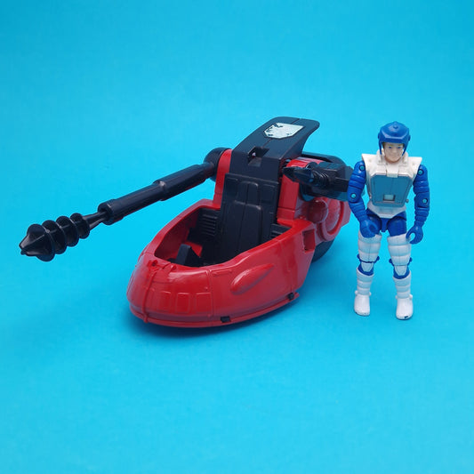 VISIONARIES ☆ ECTAR LANCER CYCLE Spectral Knights Action Figure ☆ Vintage Hasbro Original 80s Loose