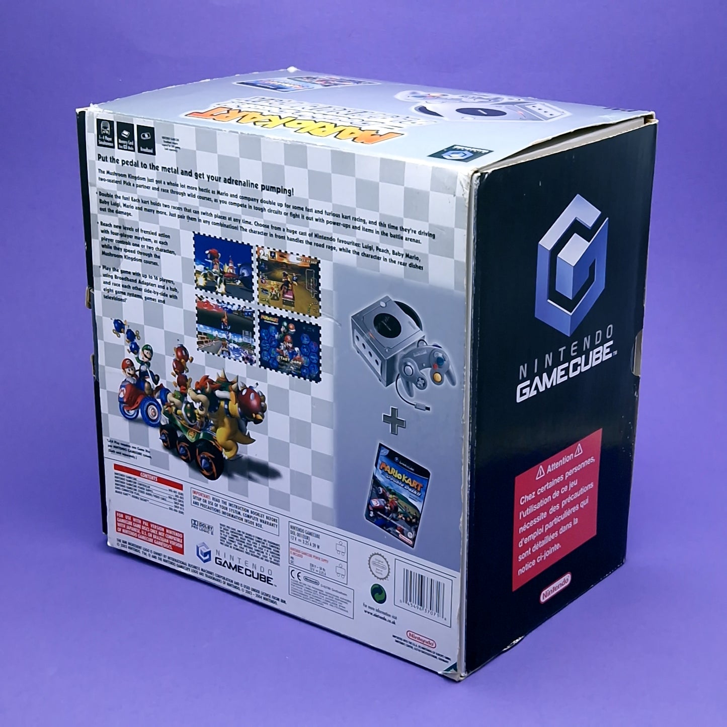 NINTENDO GAMECUBE ☆ Console PLATINUM PAK MARIO KART DOUBLE DASH Zelda ☆ Retro Boxed