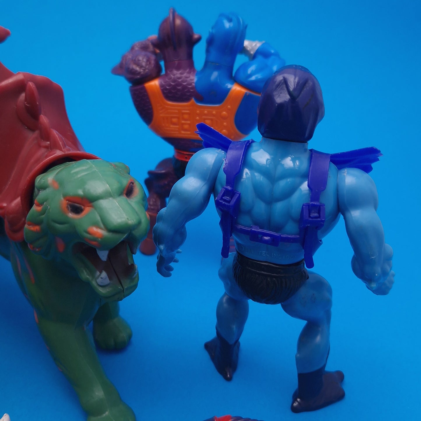 MASTERS OF THE UNIVERSE ☆ 6x Bundle SKELETOR BUZZ OFF BEASTMAN TWO-BAD Vintage Figure ☆ MOTU Loose 80s Mattel