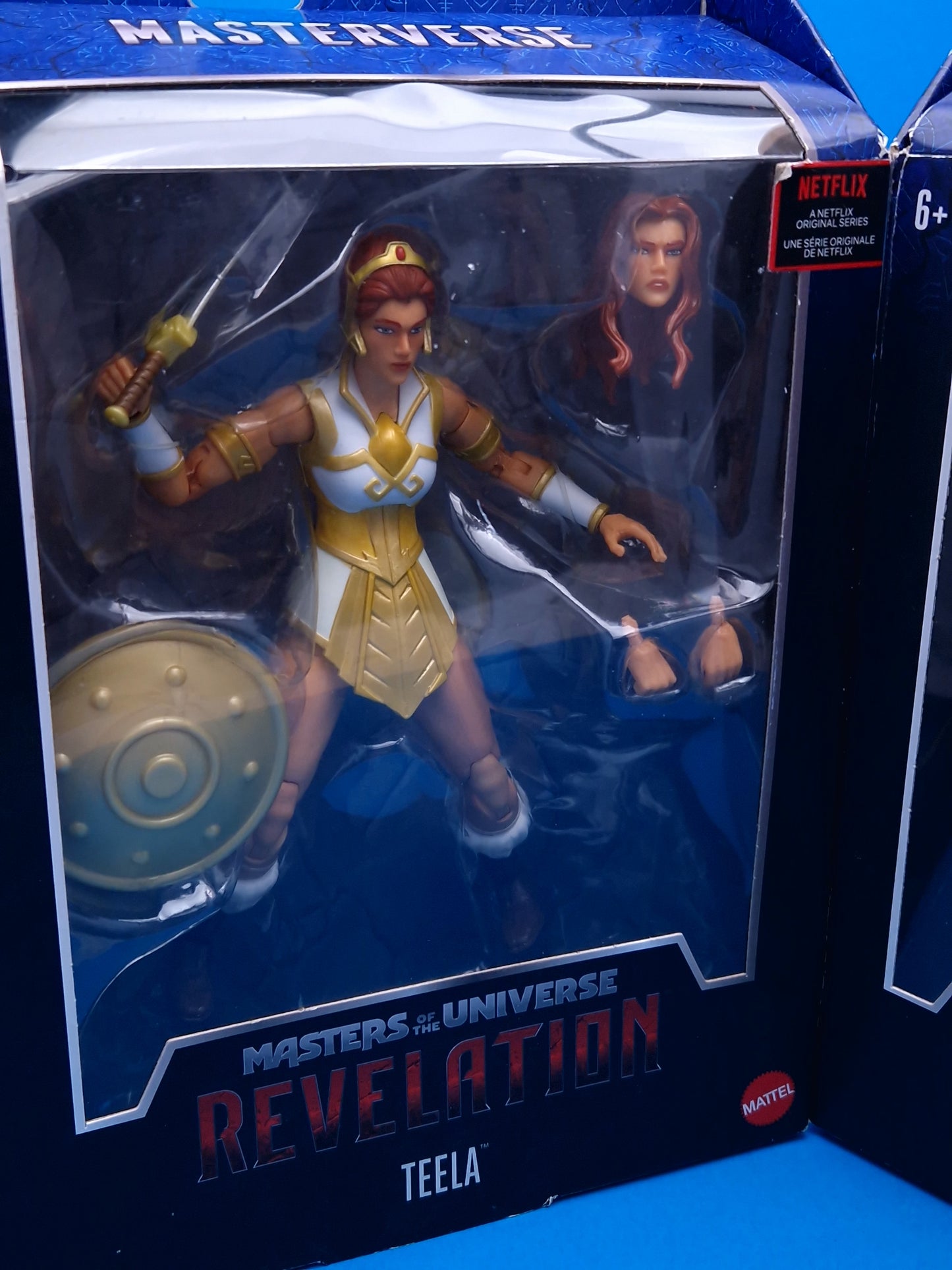 MASTERS OF THE UNIVERSE REVELATIONS SKELETOR TEELA Figure Toy BOXED MOTU