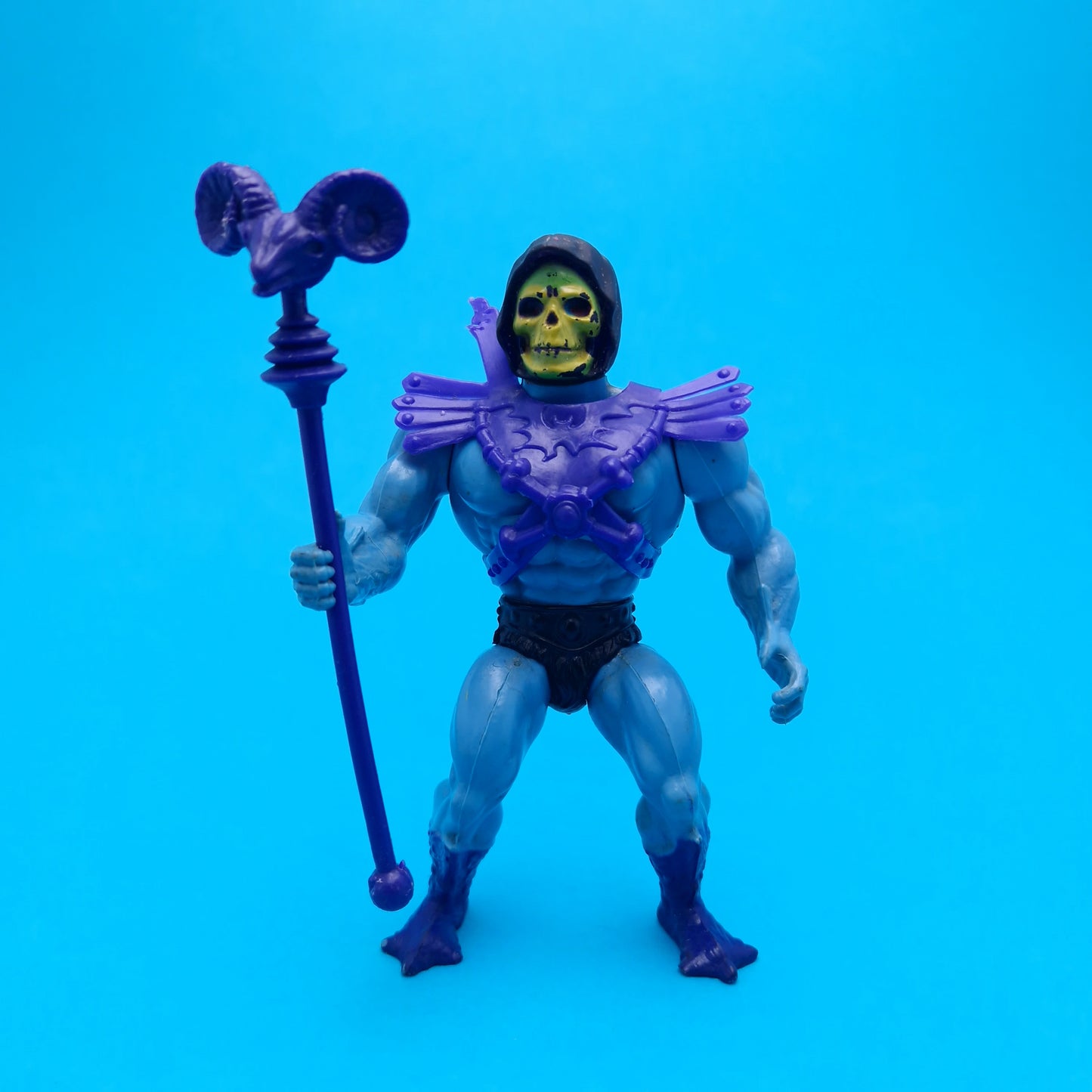 MASTERS OF THE UNIVERSE ☆ SKELETOR FRANCE Vintage Figure ☆ MOTU Loose 80s Mattel