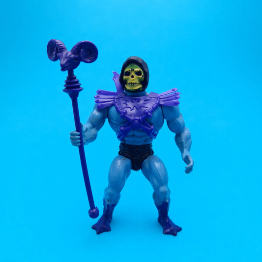 MASTERS OF THE UNIVERSE ☆ SKELETOR FRANCE Vintage Figure ☆ MOTU Loose 80s Mattel