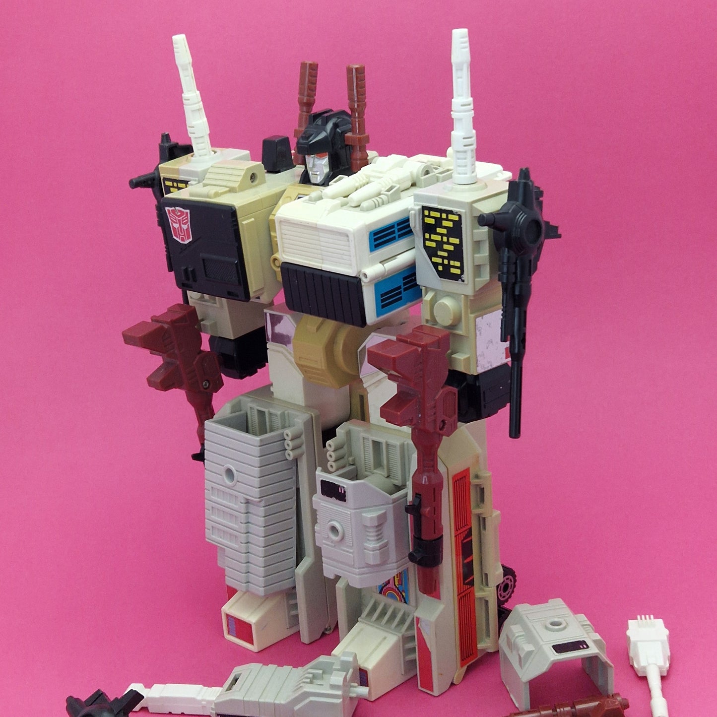 TRANSFORMERS G1 ☆ METROPLEX Base Robot Figure ☆ Accessories Vintage Original